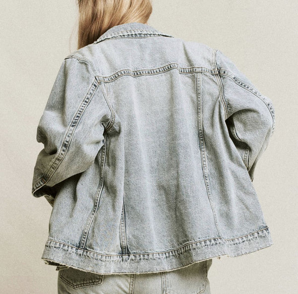 The Slouchy Jean Jacket-The Great-Tucci Boutique