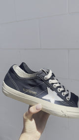 V-Star Sneakers - Navy Canvas
