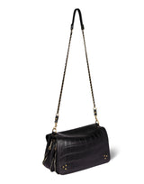 Bobi Large Handbag - Croco Noir-Jerome Dreyfuss-Tucci Boutique