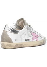 Super-Star Sneakers - White, Ice, Orchid & Silver