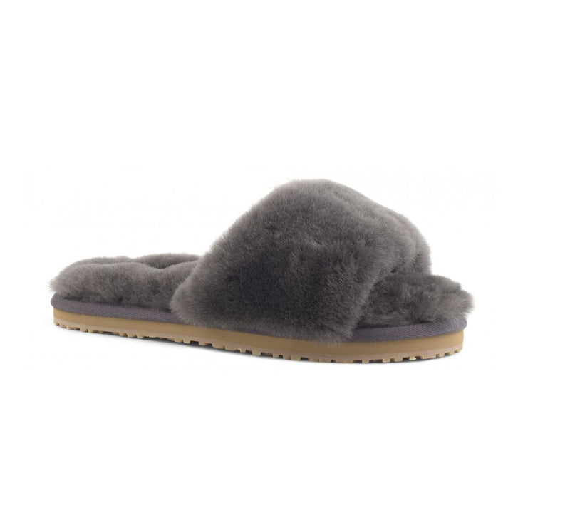 Sheepskin Fur Slide Slipper-MOU-Tucci Boutique