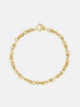 Helio Yellow Gold Bracelet