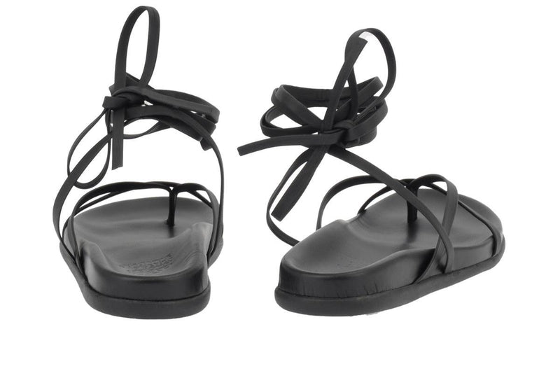 Glykeria Sandals - Black-Ancient Greek Sandals-Tucci Boutique