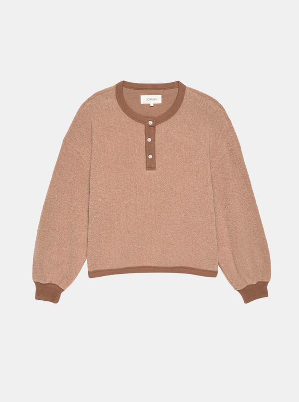 The Henley Sweatshirt - More Colors Available
