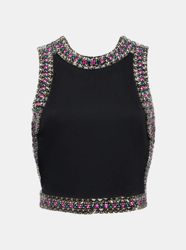 Bastia Crystal Tank-L'Agence-Tucci Boutique