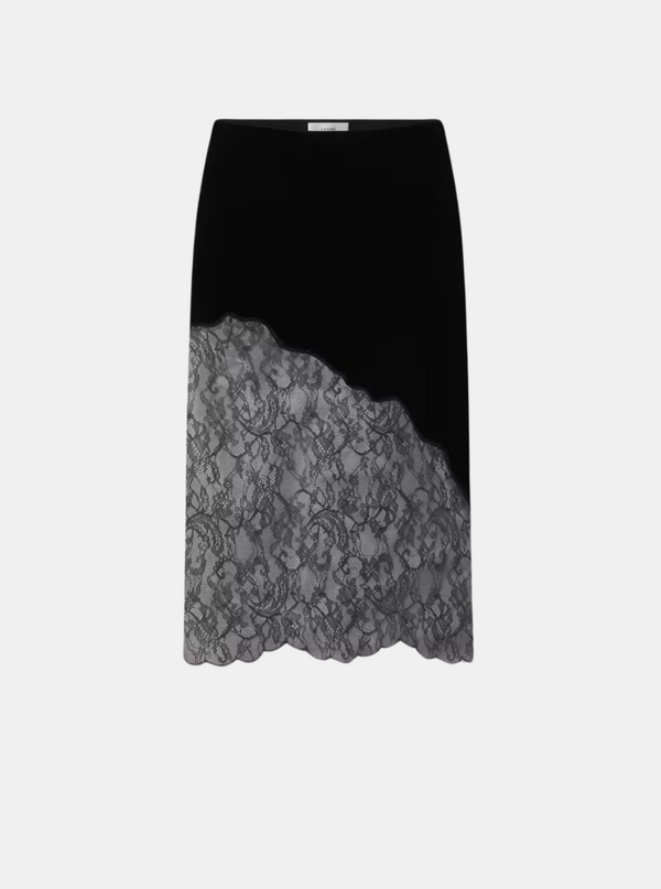 Velvet Lace Skirt