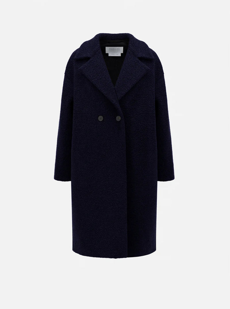 Dropped Shoulder Coat