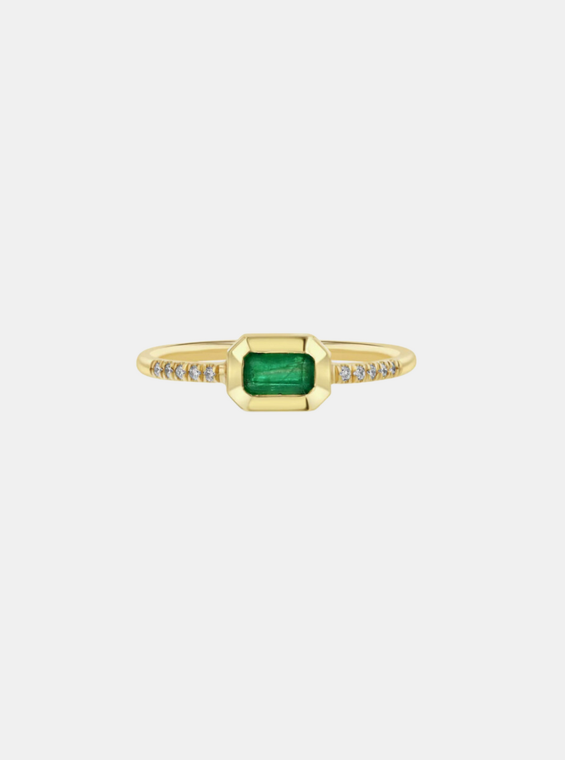 Emerald Diamond RIng