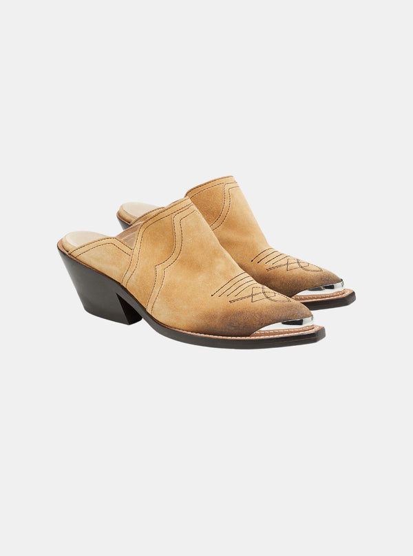 Waxed Mule-Dorothee Schumacher-Tucci Boutique