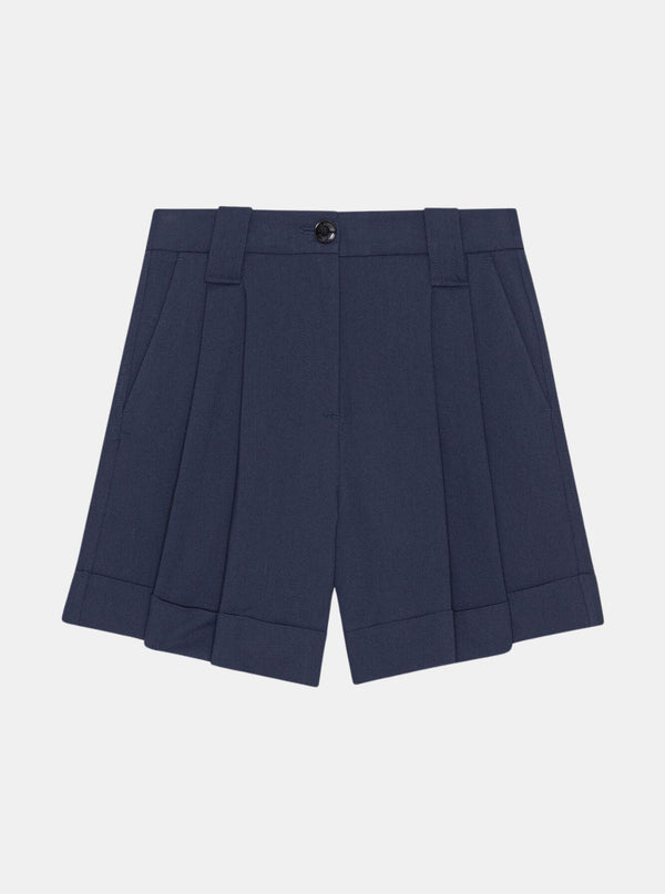 Light Solid Shorts-GANNI-Tucci Boutique