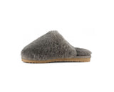 Closed Toe Sheepskin Fur Slipper- More Colors Available-MOU-Tucci Boutique