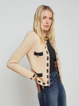 Astor Contrast Trim Cardi-L'Agence-Tucci Boutique