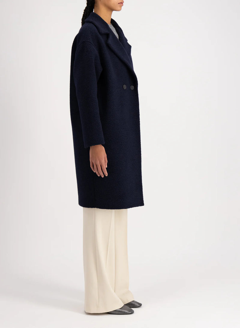 Dropped Shoulder Coat