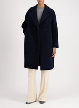 Dropped Shoulder Coat