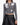 Grey Lace Flower Knit Cardigan