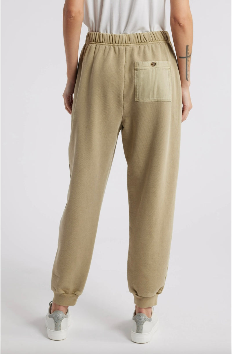 Button Front Sweatpant