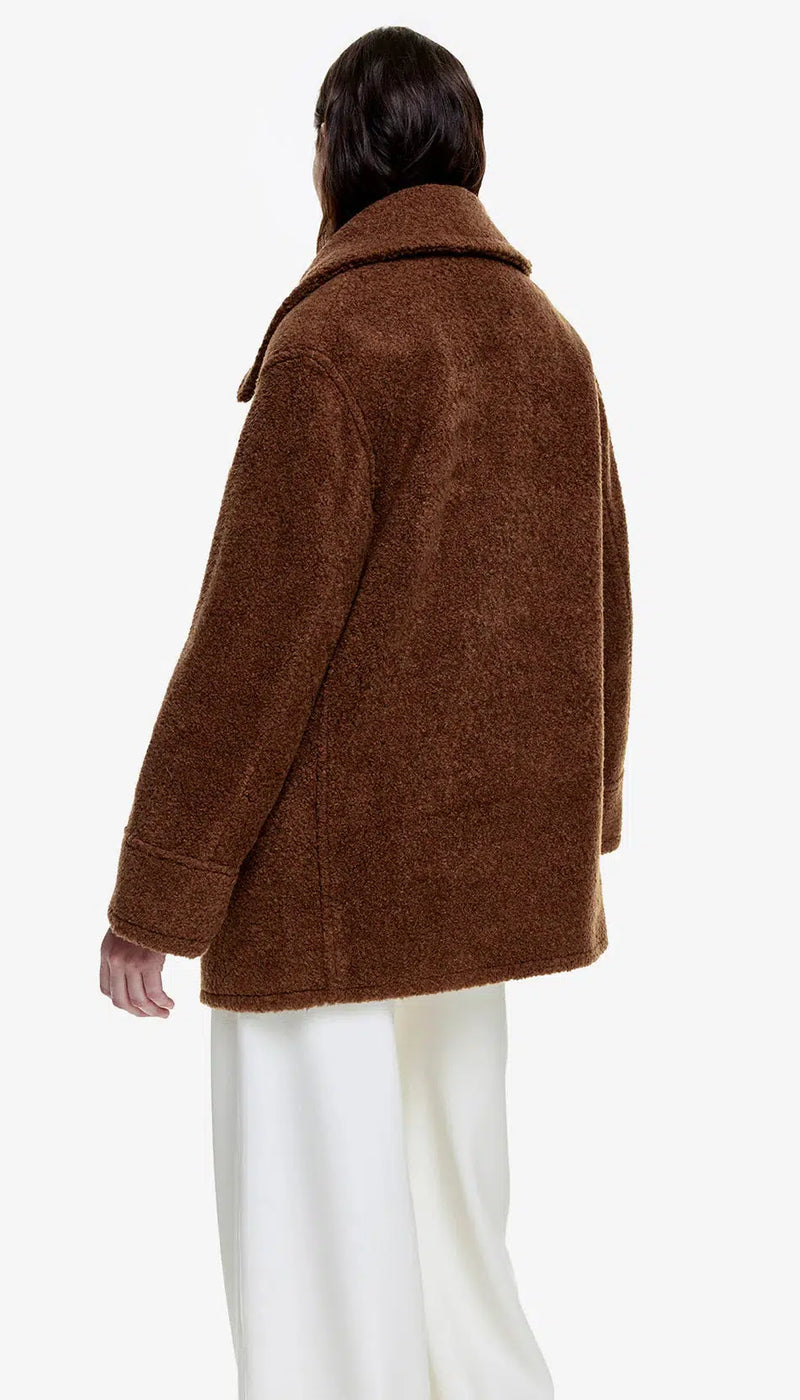 Smythe Teddy Car Coat Tucci Boutique