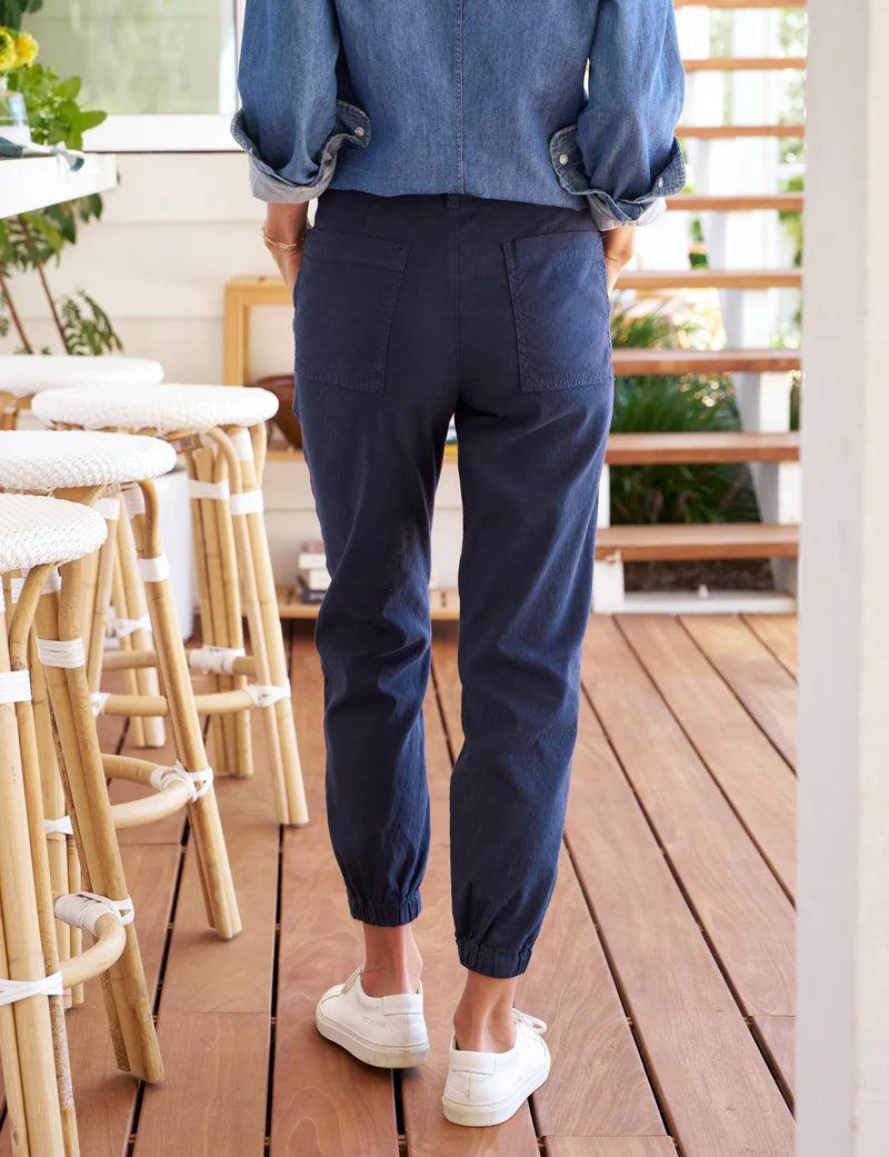 Jameson Utility Jogger Navy-Frank & Eileen-Tucci Boutique