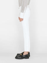 Le High Straight - Blanc-Frame-Tucci Boutique