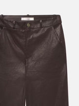 Relaxed Leather Trouser