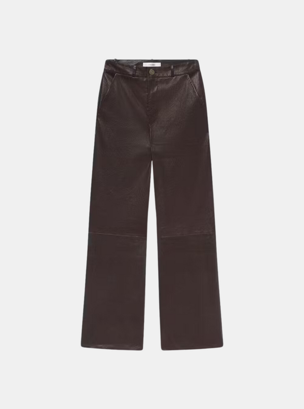 Relaxed Leather Trouser