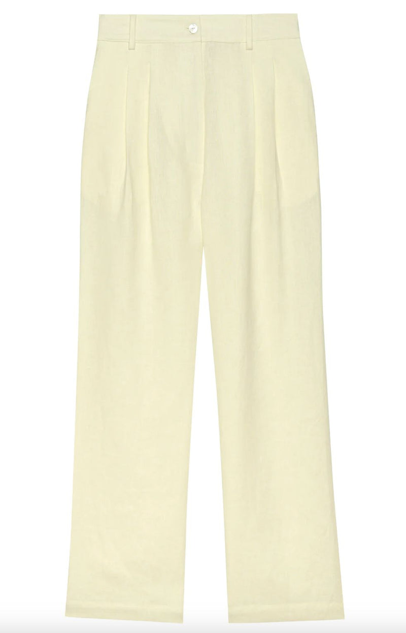 The Linen Pleated Pant-Donni-Tucci Boutique