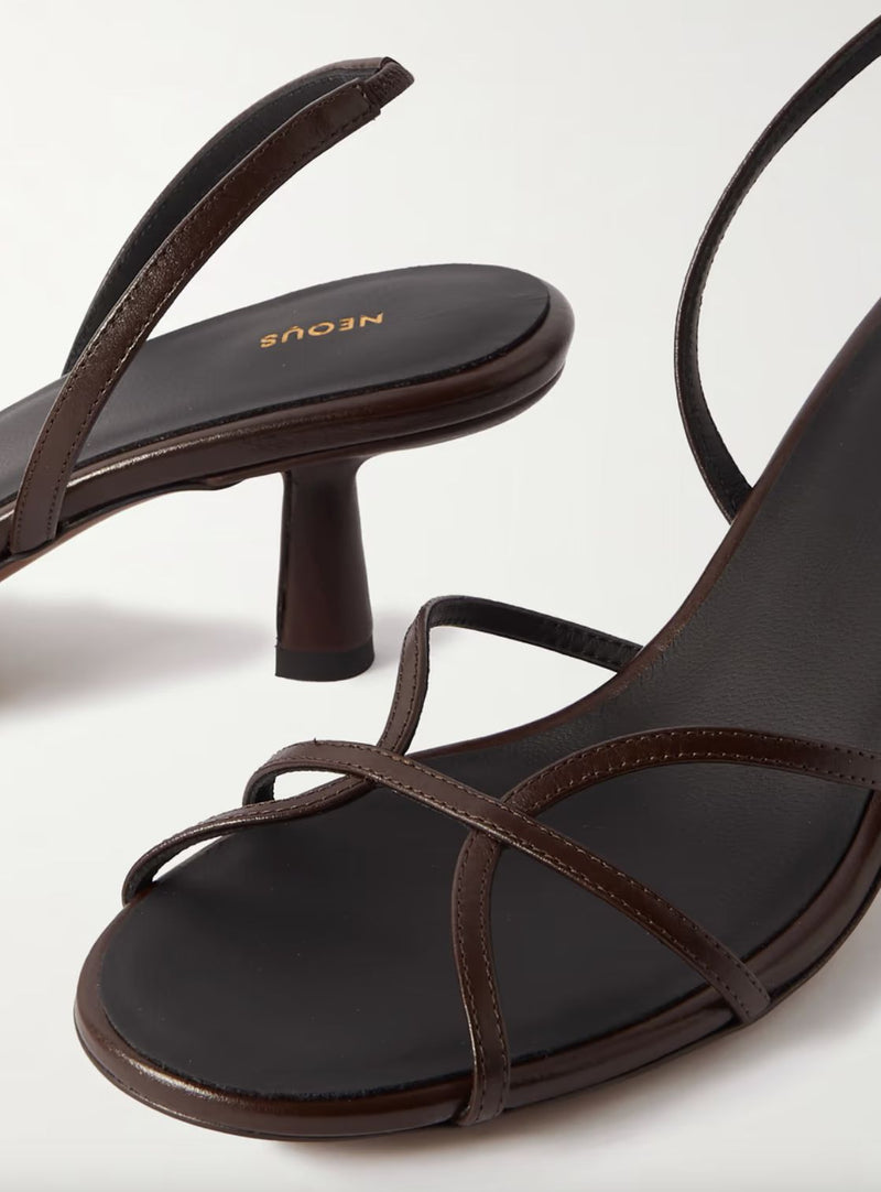 Ibor Leather Slingback Sandals-NEOUS-Tucci Boutique