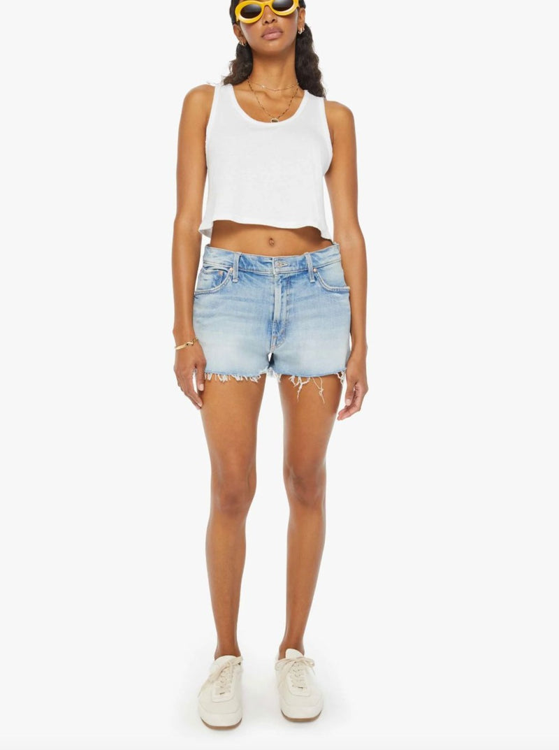 The Dodger Short Fray-Mother Denim-Tucci Boutique