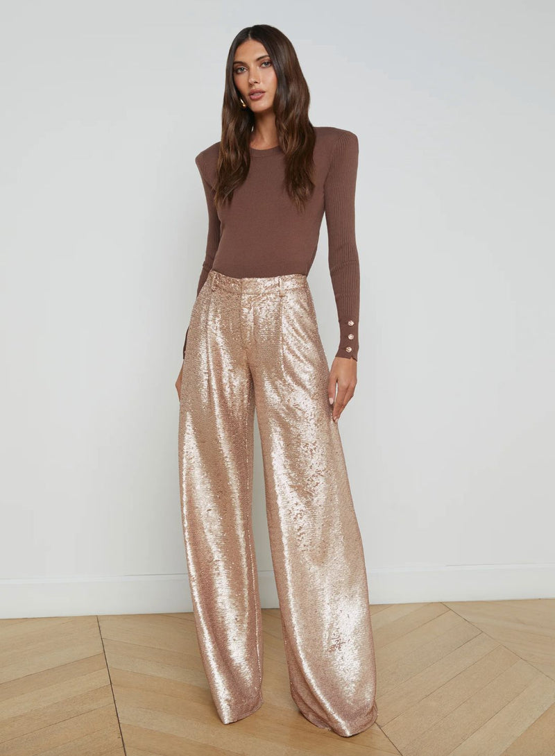 Allanah Mid Rise Trouser-L'Agence-Tucci Boutique