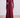 Maroon long-sleeve dress with a knot detail on a plain background