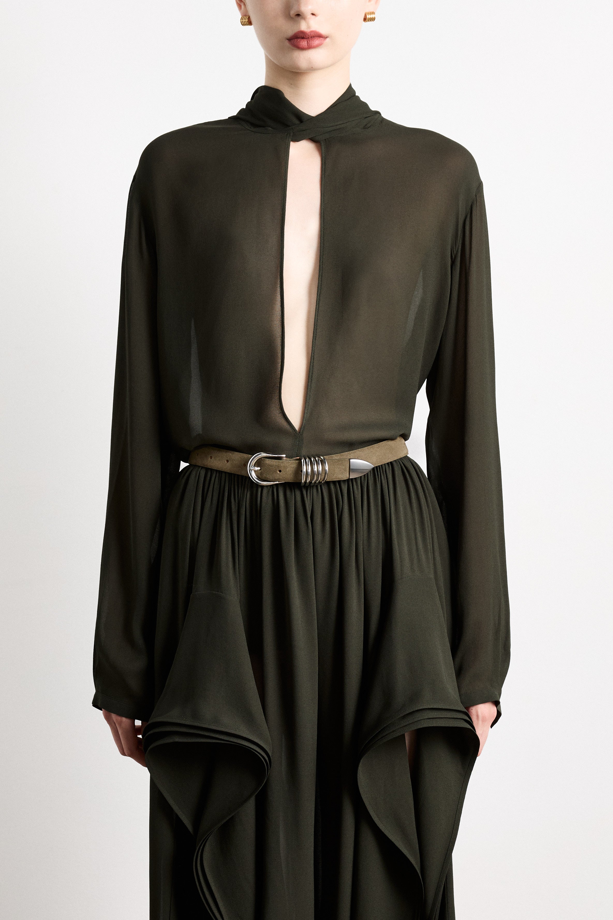 Déhanche // Hollyhock Suede Belt // Tucci Boutique