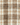 Close-up of a plaid fabric with brown and beige colors