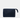 Navy blue pouch on a light gray background