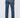 Person wearing blue jeans on a white background