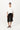 Tucci Boutique/St. Agni/Glass Beaded Mesh Skirt/Jet Black