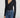 The Rib Trim Cardi -- Black
