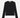The Rib Trim Cardi -- Black