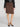 The Silk Siren Skirt -- Dark Leopard Multi