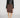 The Silk Siren Skirt -- Dark Leopard Multi