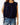 The Drawstring Crop Navy Plaid-HEY GANG-Tucci Boutique