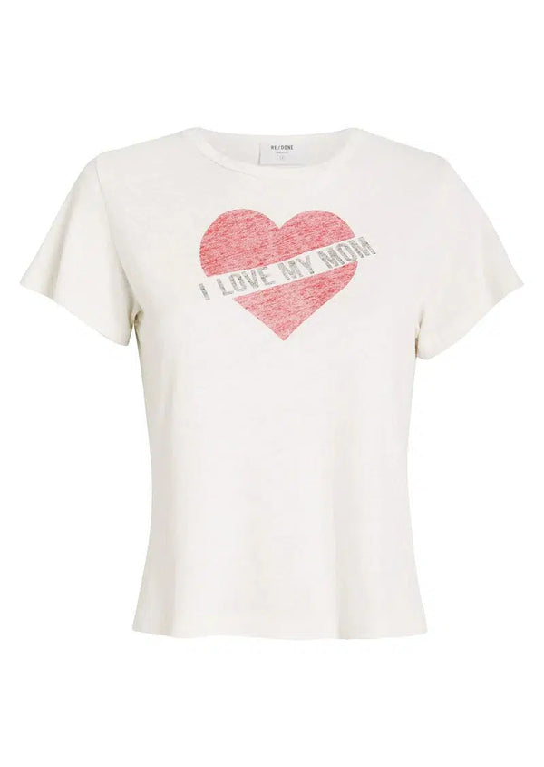 I Love My Mom Classic T-Shirt-RE/DONE-Tucci Boutique