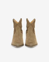 Dewina Ankle Boot - Taupe-Isabel Marant-Tucci Boutique