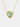 14K Yellow Gold Tourmaline Heart Gypsy Necklace