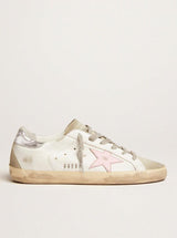*PRE-ORDER* Super-Star Sneakers - White, Ice, Orchid & Silver-Golden Goose Deluxe Brand-Tucci Boutique