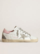 *Pre-Order* Super-Star Sneakers - White, Ice & Light Pink-Golden Goose Deluxe Brand-Tucci Boutique