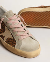 Super-Star Sneakers - Leopard Brown, Ivory & Warm Sand
