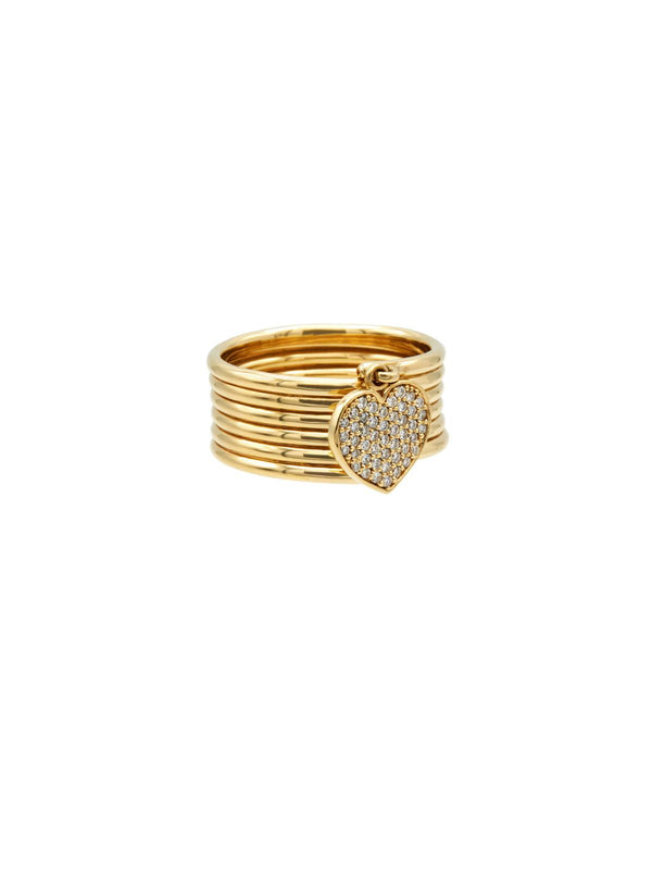 Arabella Pavé Ring-Dolce Amore Ring by Paola Incisa di Camerana-Tucci Boutique